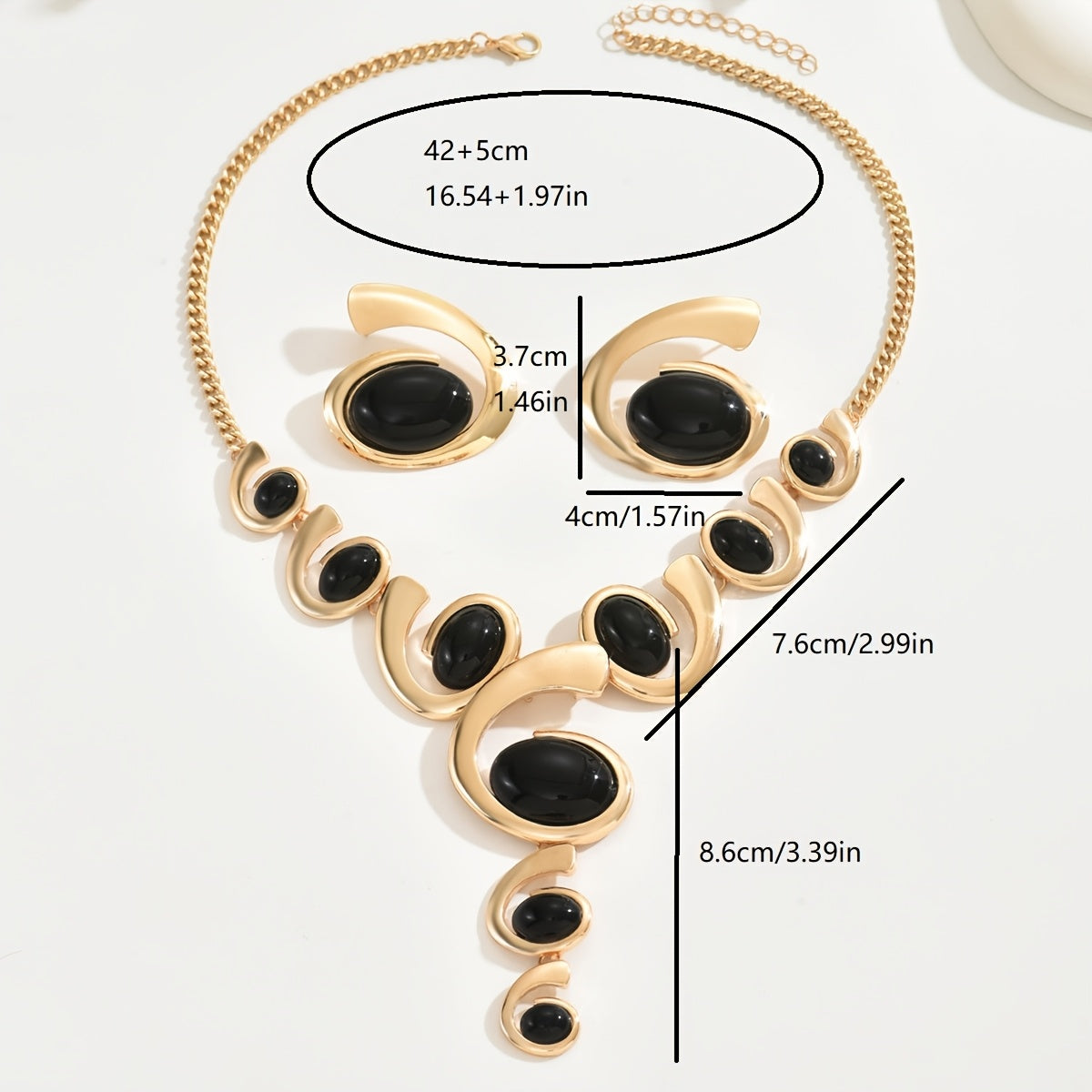 Linea - 1 Set Boho Classic 2 pezzi Set di gioielli da donna