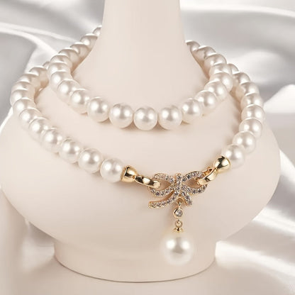 Collana Minimal in Argento 925 con Perle – Stile Contemporaneo