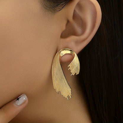 Unique Chic Earrings - Orecchini a forma creativa in lega di gioielli