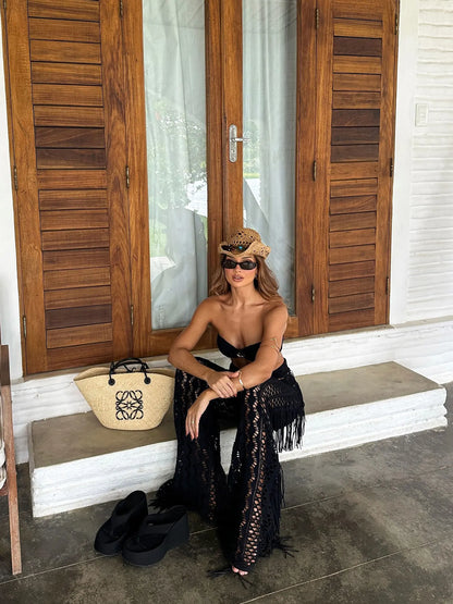 Palm Mirage – 3-Piece Statement Set