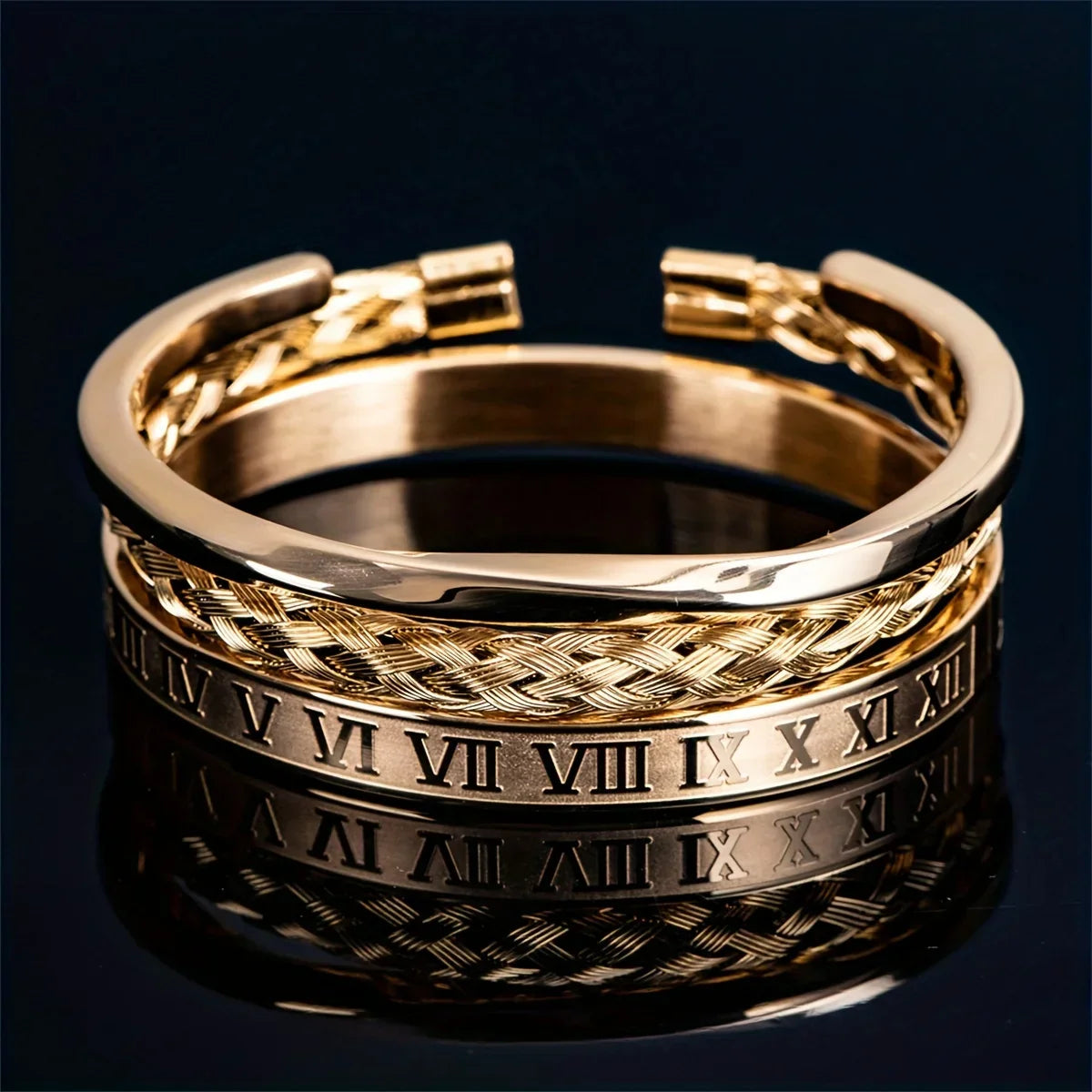 Triple Impact Bracelet Set