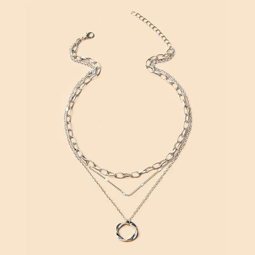 Various delicate necklaces
