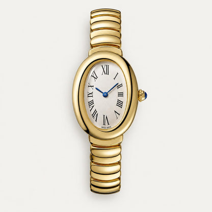 Elegant Gold Roman Bracelet Watch
