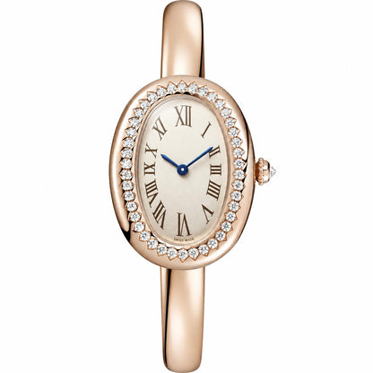 Elegant Gold Oval Watch